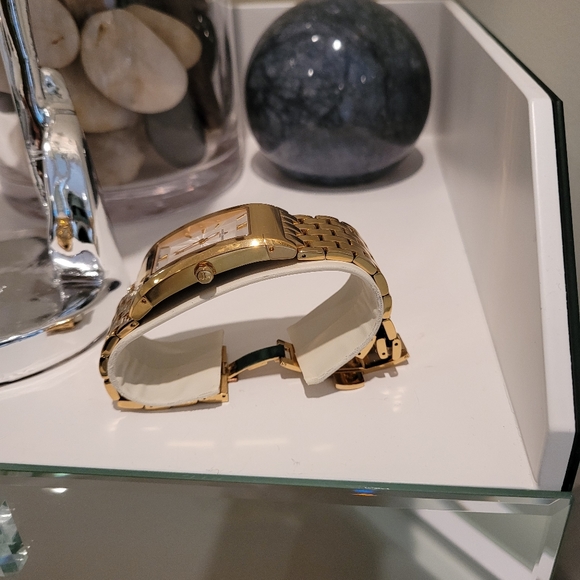 VINTAGE JACQUES LEMANS MEN'S WATCH AUTOMATIC G-182J GOLD PLATED. - Picture 8 of 9